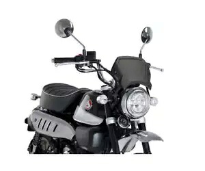 PUIG アルミ フロント パネル ホンダ モンキー 125 2019 - 2024 ブラック- PUIG Aluminum Front Panel Honda Monkey 125 2019 - 2024 Black- 【並行輸入品】