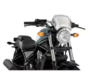 2020 PUIG アルミニウム フロント パネル ホンダ Rebel CMX500 - 2024 シルバー- 2020 PUIG Aluminum Front Panel Honda Rebel CMX500 - 2024 Silver- 【並行輸入品】