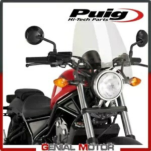 PUIG フロントガラス 透明 9462W ホンダ レベル CMX300 2017 / 2019 PUIG WINDSHIELD TRANSPARENT 9462W HONDA REBEL CMX300 2017 / 2019 【並行輸入品】