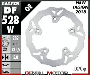Galfer リア ブレーキ ディスク ウェーブ固定 282x5mm ヤマハ XP 530 T-MAX SX ABS 2017 Galfer Rear Brake Disc WAVE FIXED 282x5mm YAMAHA XP 530 T-MAX SX ABS 2017 【並行輸入品】