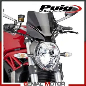 PUIG フロントガラス ダークスモーク 7013F ドゥカティ モンスター 1200 / R 2016 / 2018 PUIG WINDSHIELD DARK SMOKED 7013F DUCATI MONSTER 1200 / R 2016 / 2018 【並行輸入品】