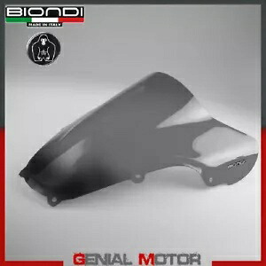 Biondi フロントガラス スモーク 8010112 スズキ GSX-R 600/750 2003用 Biondi Windshield Smoked 8010112 for SUZUKI GSX-R 600/750 2003 【並行輸入品】