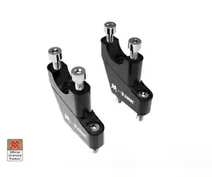 ハンドルバー リフト セット ブラック DBK モト モリーニ セイエンメッツォ Str 2022 - 2024-用 Handlebar lift set black Dbk for Moto Morini Seiemmezzo Str 2022 - 2024- 【並行輸入品】