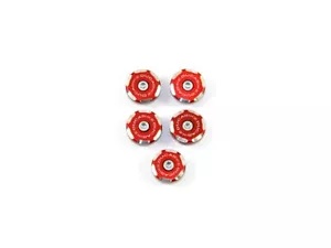 キット フレーム プラグ レッド Ducabike ファー Ducati ハイパーモタード 1100 2007 - 2009 2A4- Kit frame plugs red Ducabike fur Ducati hypermotard 1100 2007 - 2009 2A4- 【並行輸入品】