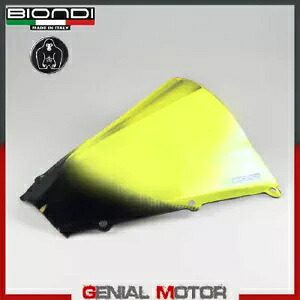 Biondi フロントガラス透明イエロー 8010128 ホンダ CBR 600 RR 2003 - 2004 Biondi Windshield Transparent Yellow 8010128 for HONDA CBR 600 RR 2003 - 2004 【並行輸入品】