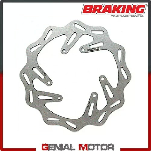 HO25FID ブレーキディスク フロント左ブレーキ W-FIX ホンダ HM CRE F 450 X 2004 - 2009 HO25FID Brake Disc Front Left Braking W-FIX for HONDA-HM CRE F 450 X 2004 - 2009 【並行輸入品】