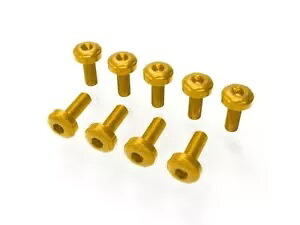 サイドフェアリングネジキット ゴールド Ducabike Ducati Streetfighter SF V2 2022 - 2023用 Side Fairing Screws Kit Gold Ducabike For Ducati Streetfighter Sf V2 2022 - 2023 【並行輸入品】