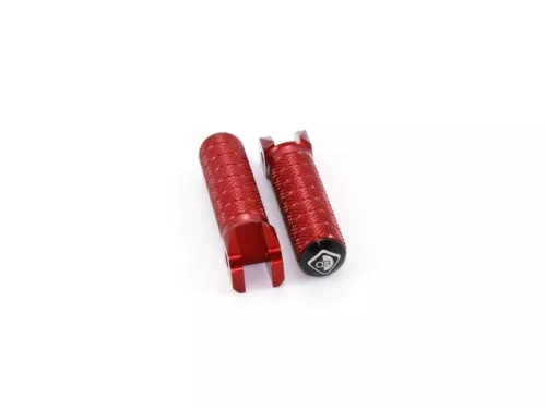 フッツ ドライバー/パッセンジャー レッド Ducabike ドゥカティ スーパースポーツ 620 2003 - 2004 Foots Driver / Passenger Red Ducabike For Ducati Supersport 620 2003 - 2004 【並行輸入品】