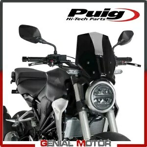 PUIG ウィンドシールド ブラック 9734N ホンダ CB 300 R ネオ スポーツ カフェ 2018 / 2019 PUIG WINDSHIELD BLACK 9734N HONDA CB 300 R NEO SPORTS CAFE 2018 / 2019 【並行輸入品】
