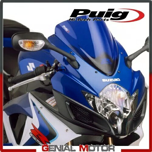 PUIG フロントガラス ブルー 4055A スズキ GSX-R 600 2006 / 2007 PUIG WINDSHIELD BLUE 4055A SUZUKI GSX-R 600 2006 / 2007 【並行輸入品】