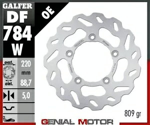 Galfer リア ブレーキ ディスク ウェーブ固定 220x5mm KTM RC 8 R 2009 Galfer Rear Brake Disc WAVE FIXED 220x5mm KTM RC 8 R 2009 【並行輸入品】 50,160円