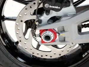 チェーンアジャスターキット レッド Ducabike Ducati Panigale 959 2016 - 2019用 Chain Adjuster Kit Red Ducabike For Ducati Panigale 959 2016 - 2019 【並行輸入品】
