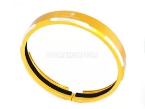 DUCABIKE CFSCRA01B スクランブラー ビレット アルミニウム ヘッドライト トリム ゴールド DUCABIKE CFSCRA01B SCRAMBLER BILLET ALUMINIUM HEADLIGHT TRIM GOLD 【並行輸入品】