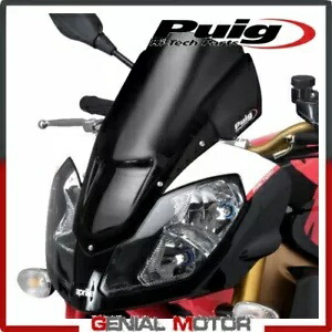 ウインドプロテクションディスク PUIG ブラック 4110N アプリリア トゥオーノ 1000 R 2006 / 2010- WIND PROTECTION DISC PUIG BLACK 4110N APRILIA TUONO 1000 R 2006 / 2010- 【並行輸入品】
