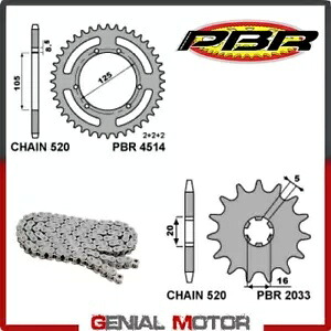 EK1406 チェーンとスプロケットキット 12 / 42 / 520 PBR GAS-GAS パンペラ 2000 - 2002 EK1406 Chain and Sprockets Kit 12 / 42 / 520 PBR GAS-GAS PAMPERA 2000 - 2002 【並行輸入品】