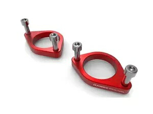 ハンドルバー用ライザー (コンフォート) レッド Ducabike ファー Ducati Supersport 950 2021 2023 1A4- Riser for handlebar (comfort) red Ducabike fur Ducati Supersport 950 2021 2023 1A4- 【並行輸入品】
