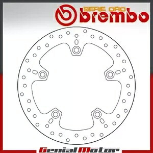 ブレーキディスク固定 Brembo Oro リア BMW R 1200 GS ADVENTURE 1200 2006 - 2007- Brake disc fixed Brembo Oro rear BMW R 1200 GS ADVENTURE 1200 2006 - 2007- 【並行輸入品】