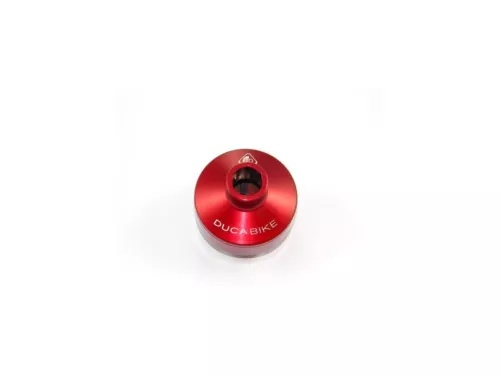 オイルブリーザーバルブレッド Ducabike Ducati 999 2002 - 2006 Oil Breather Valve Red Ducabike For Ducati 999 2002 - 2006 【並行輸入品】