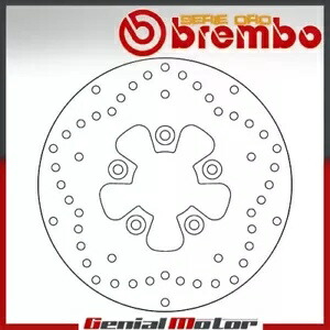 ブレーキ ディスク 固定 Brembo Serie Oro リア Symphony Sr 50 2012 - 2015 用 Brake Disc Fixed Brembo Serie Oro Rear for Sym Symphony Sr 50 2012 - 2015 【並行輸入品】