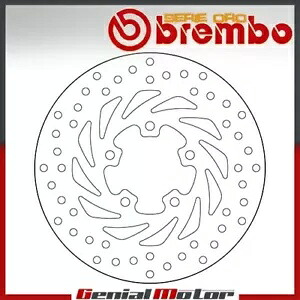 ブレーキディスク固定 Brembo シリーズ Oro フロント アプリリア レオナルド 250 1999 - 2004- Brake disc fixed Brembo series Oro front Aprilia Leonardo 250 1999 - 2004- 【並行輸入品】
