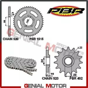 EK1115 チェーンとスプロケットキット 15 / 45 / 520 PBR アプリリア ETX トゥアレグ 1987 EK1115 Chain and Sprockets Kit 15 / 45 / 520 PBR APRILIA ETX TUAREG 1987 【並行輸入品】