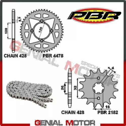 EK1175 チェーン スプロケット キット 14 56 428 PBR BETAMOTOR RR モタード 4T。 2011年 - 2017年 EK1175 Chain Sprockets Kit 14 56 428 PBR BETAMOTOR RR MOTARD 4T. 2011 - 2017 【並行輸入品】 43,560円