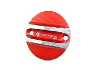 タイミング検査カバー レッド Ducabike Ducati スクランブラー Sixty2 2016 - 2021用 Timing Inspection Cover Red Ducabike For Ducati Scrambler Sixty2 2016 - 2021 【並行輸入品】