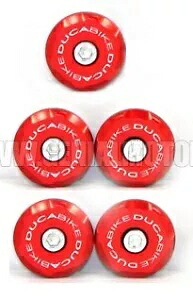 DUCABIKE TT99801A キット フレーム プラグ レッド DUCABIKE TT99801A KIT FRAME PLUGS RED 【並行輸入品】