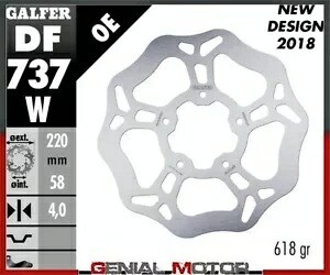 Galfer ブレーキディスク フロント ウェーブ固定 220x4 mm GILERA RUNNER 50 SP 1998-2004- Galfer brake discs front wave fixed 220x4 mm GILERA RUNNER 50 SP 1998-2004- 【並行輸入品】