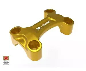 ハンドルバー クランプ ゴールド DBK モト モリーニ セイエンメッツォ Str 2022 - 2024用 Handlebar Clamp Gold Dbk For Moto Morini Seiemmezzo Str 2022 - 2024 【並行輸入品】