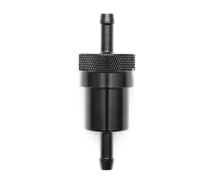 ブラックアルマイトアルミニウムオートバイ ATV CNC 燃料フィルター - 1/4 インチ Black Anodized Aluminum Motorcycle ATV CNC Fuel Filter - 1/4\\\