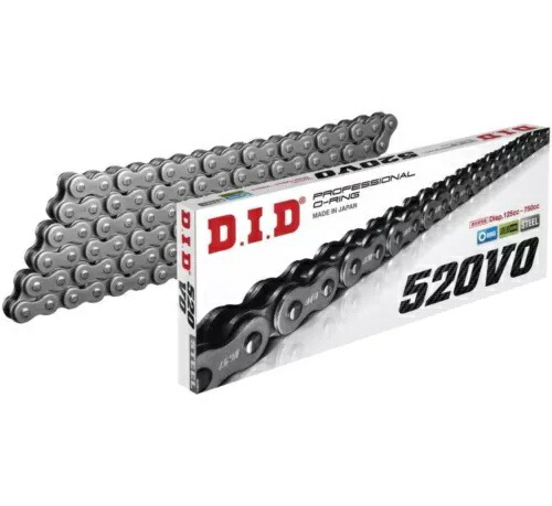 D.I.D DID 520 VO プロフェッショナル O リング バイク チェーン - 114 リンク D.I.D DID 520 VO Professional O-Ring Motorcycle Chain - 114 Links 【並行輸入品】