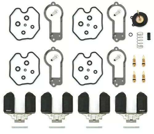究極のキャブレター ガスケット キット フロート付き - ホンダ CB750K Four CB750 - 1977 Ultimate Carburetor Gasket Kit w/ Floats - Honda CB750K Four CB750 - 1977 【並行輸入品】