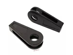 TTR400 アルミアルマイトチェーンアジャスターセット - ブラック - CB500 CB550 CB750 TTR400 Aluminum Anodized Chain Adjuster Set - Black - CB500 CB550 CB750 【並行輸入品】
