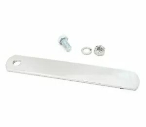 クローム オートバイ エキゾースト マフラー ブラケット - 単穴 6 インチ 80-62306 Emgo Chrome Motorcycle Exhaust Muffler Bracket - Single Hole 6\