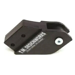 TM デザインワークス リア チェーン ガイド ローラー フレーム パッド ブラック ブラスター ウォリアー ラプター TM Designworks Rear Chain Guide Roller Frame Pads Black Blaster Warrior Raptor 【並行輸入品】