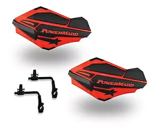 パワーマッド センチネル ハンドガード ガード トライ マウント レッド ブラック レネゲード 570 800 1000 Powermadd Sentinel Handguards Guards Tri Mount Red Black Renegade 570 800 1000 【並行輸入品】