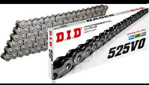 D.I.D 525VO プロフェッショナル O リング バイク チェーン DID 520 - 長さを選択してください D.I.D 525VO Professional O-Ring Motorcycle Chain DID 520 - Choose Length 【並行輸入品】