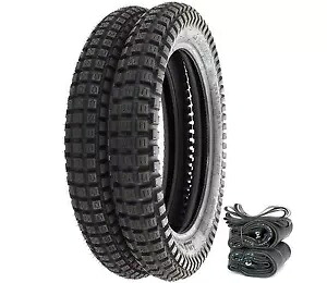 Shinko SR241 トレイル タイヤ セット - ホンダ CT90 CL125A - タイヤ チューブとリム ストリップ Shinko SR241 Trail Tire Set - Honda CT90 CL125A - Tires Tubes and Rim Strips 【並行輸入品】｜カスタムパーツ WORLD倉庫