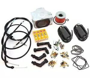 究極のチューンアップキット - ホンダ CB550K 1974-1976 コイル フィルター プラグ ケーブル ポイント Ultimate Tune Up Kit - Honda CB550K 1974-1976 Coils Filters Plugs Cables Points 【並行輸入品】