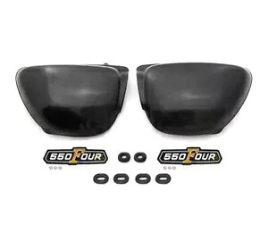 コンプリートサイドカバーキット - ホンダ CB550K - 1974-1976 左右パネル Complete Side Cover Kit - Honda CB550K - 1974-1976 Left & Right Panels 【並行輸入品】