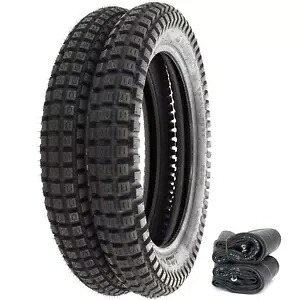 Shinko SR241 トレイル タイヤ セット - ホンダ CL100K CL160 - タイヤとチューブ Shinko SR241 Trail Tire Set - Honda CL100K CL160 - Tires and Tubes 【並行輸入品】｜カスタムパーツ WORLD倉庫