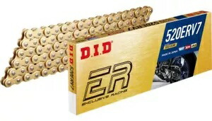 DID D.I.D レーシングバイク専用チェーン 120リンク ダイドー 520 ERV7 DID D.I.D 520 ERV7 Exclusive Racing Motorcycle Chain - 120 Links Daido 【並行輸入品】