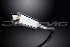 Delkevic 9 インチ ステンレス オーバル スリップオン マフラー - スズキ GSX-R750 2001-2003 排気 Delkevic 9" Stainless Oval Slip On Muffler - Suzuki GSX-R750 2001-2003 Exhaust 【並行輸入品】｜カスタムパーツ WORLD倉庫