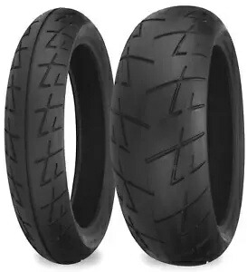 Shinko 009 Raven タイヤセット ホンダ VFR800 インターセプター - 2007-2009 Shinko 009 Raven Tire Set Honda VFR800 Interceptor - 2007-2009 【並行輸入品】