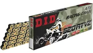 DID D.I.D 520 ATV2 ATV レーシング チェーン X リング - 102 リンク DID D.I.D 520 ATV2 ATV Racing Chain X-ring - 102 Links 【並行輸入品】