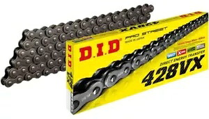 DID D.I.D バイクチェーン Xリング 120リンク 428 VXシリーズ DID D.I.D 428 VX Series X-Ring Motorcycle Chain - 120 Links 【並行輸入品】