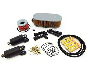 デラックス チューンナップ キット - コイル エア オイル フィルター プラグ - ホンダ CB750C CB750K CB750L Deluxe Tune Up Kit - Coils Air Oil Filter Plugs - Honda CB750C CB750K CB750L 【並行輸入品】
