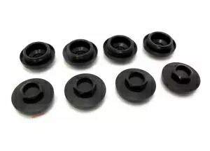 TTR400 バルブ タペット カバー - 8 パック - ブラック - ホンダ CB350 CB400F CB500 CB550 TTR400 Valve Tappet Covers - 8 Pack - Black - Honda CB350 CB400F CB500 CB550 【並行輸入品】