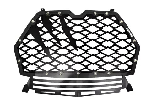 デーモンパワースポーツ フロントグリル ブラック ポラリス RZR XP 1000 / ターボ / 4 / S Demon Powersports Front Grille Black Polaris RZR XP 1000 / Turbo / 4 / S 【並行輸入品】
